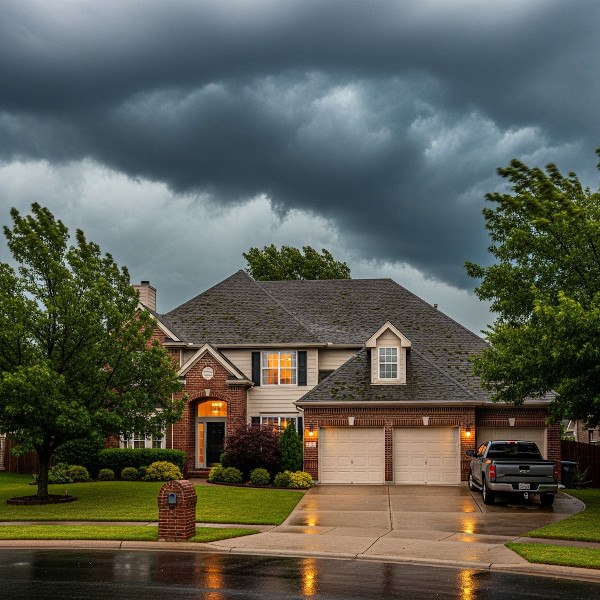 Residential home roof
